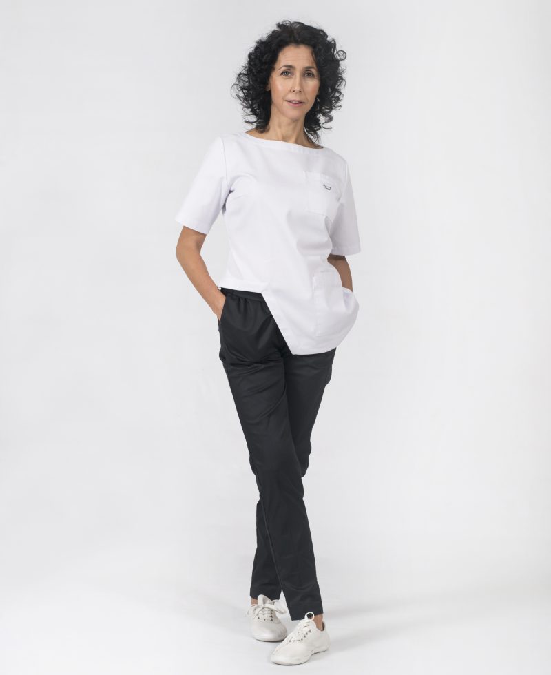 stylish doctor odzież ubrania medyczne lekarskie stomatologiczne fizjoterapeutyczne scrubs bluza bluzka silvie 022