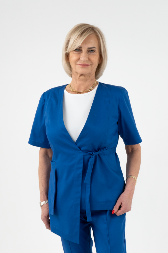stylish doctor odzież ubranie medyczne antybakteryjne dla personelu medycznego szpitalnego scrubs bluza bluzka audrey 013