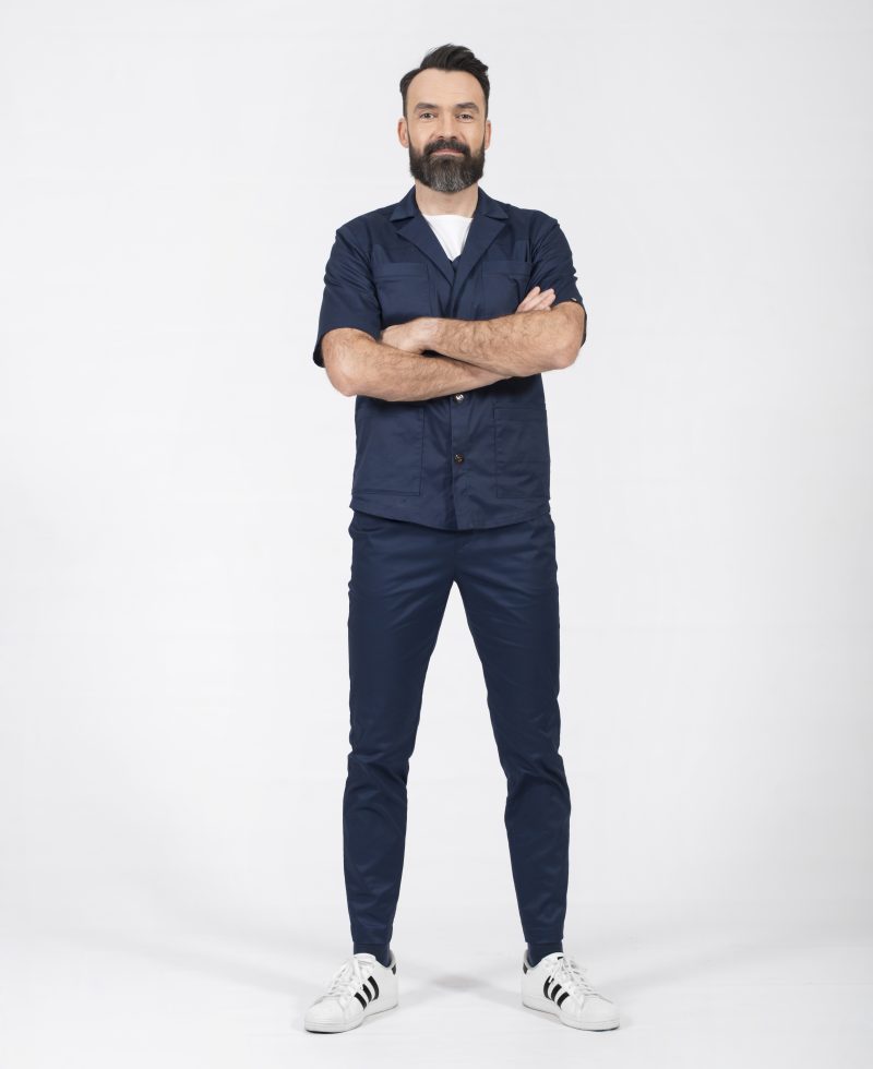 stylish doctor medycyna ubiór pracownicy medyczni personel służba medyczna bluza donvito popr 003