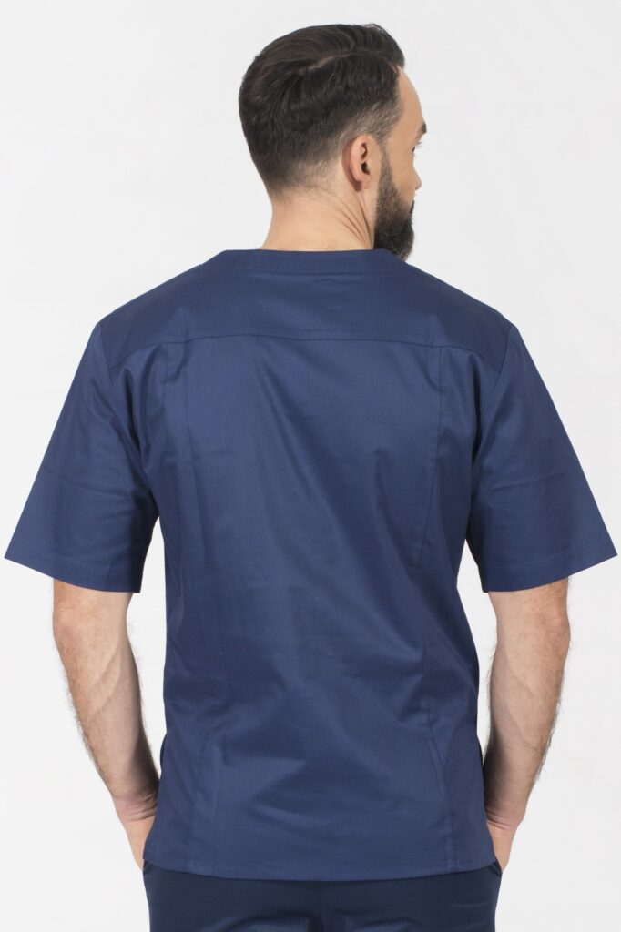 stylish doctor ochronne ubrania dla personelu weterynarii lekarskie stomatologiczne fizjoterapeutyczne scrubs bluza bluzka alessandro popr 001