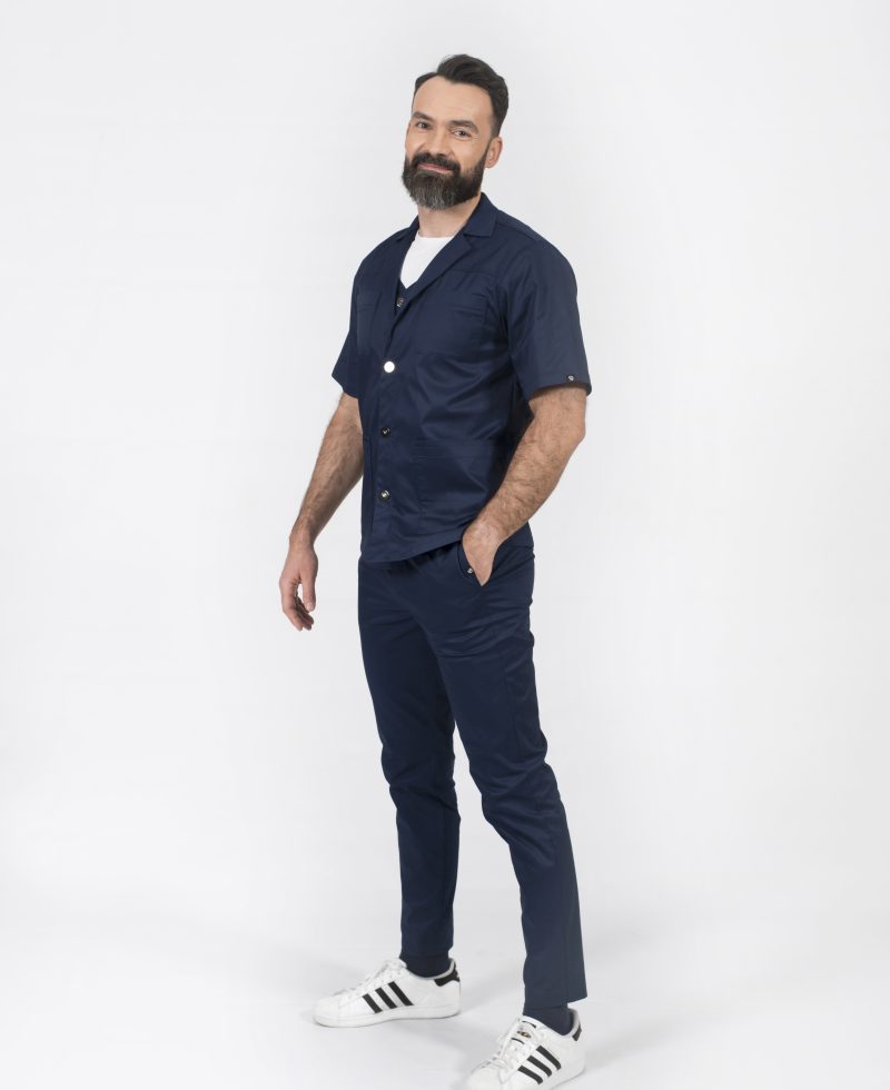 stylish doctor odzież dla neurologa lekarza kardiologa specjalistów onkologa scrubs bluza donvito popr 005