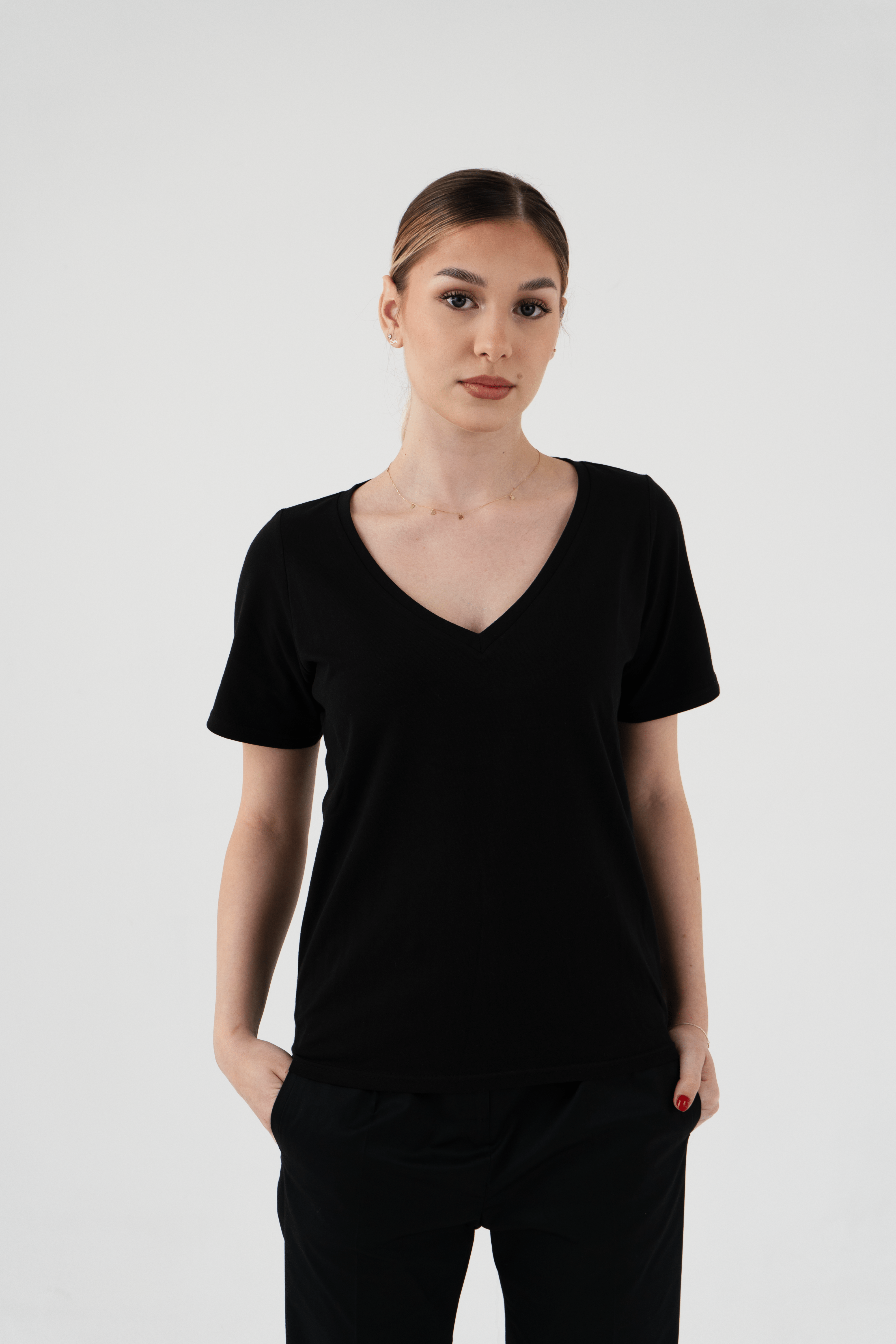 stylish doctor elegant modern comfortable tailored medical clothing protective physician physiotherapy blouse sara 005