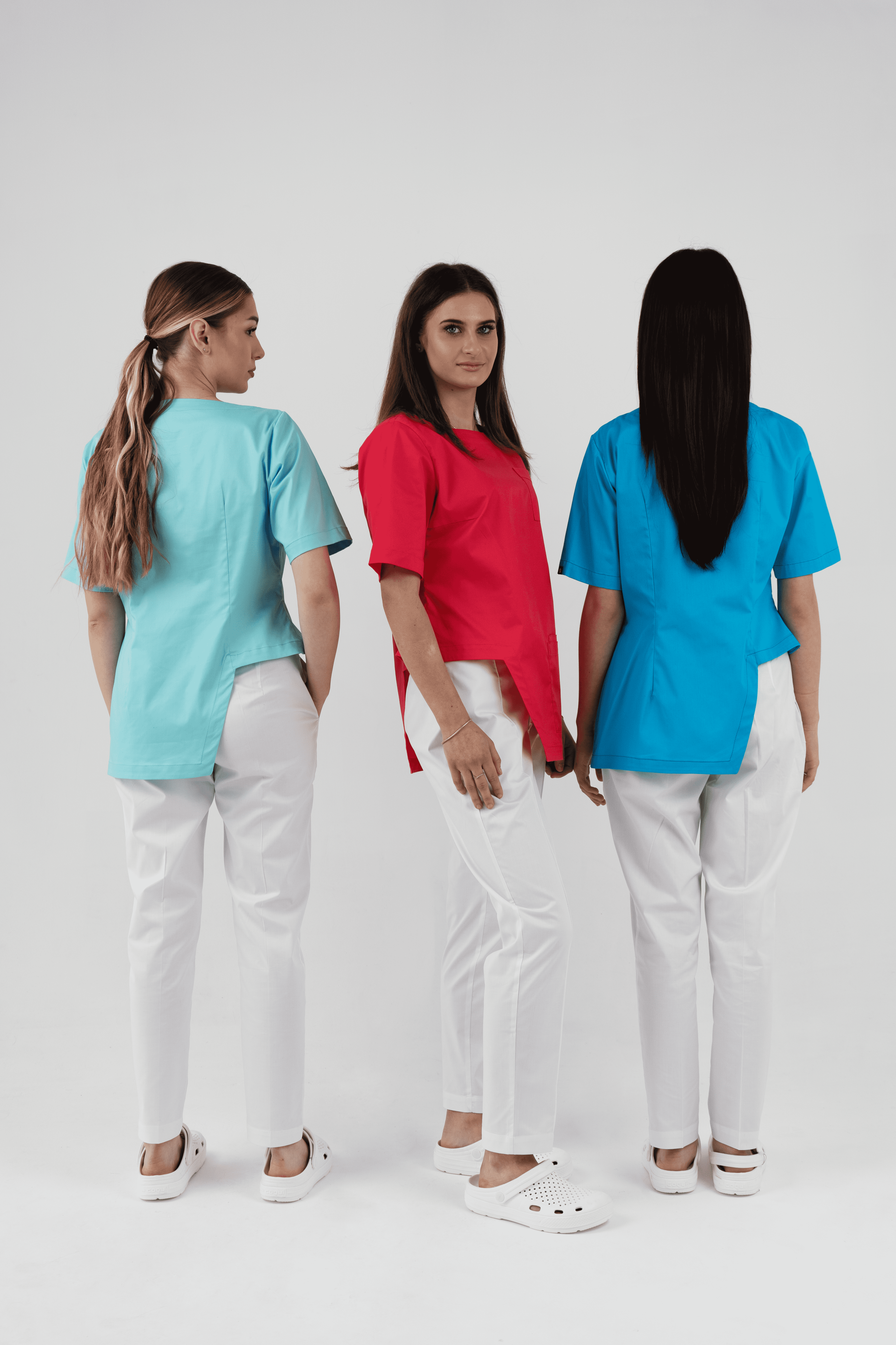 stylish doctor odzież ubrania medyczne lekarskie okulistyczne ortopedyczne scrubs bluza bluzka silvie 043