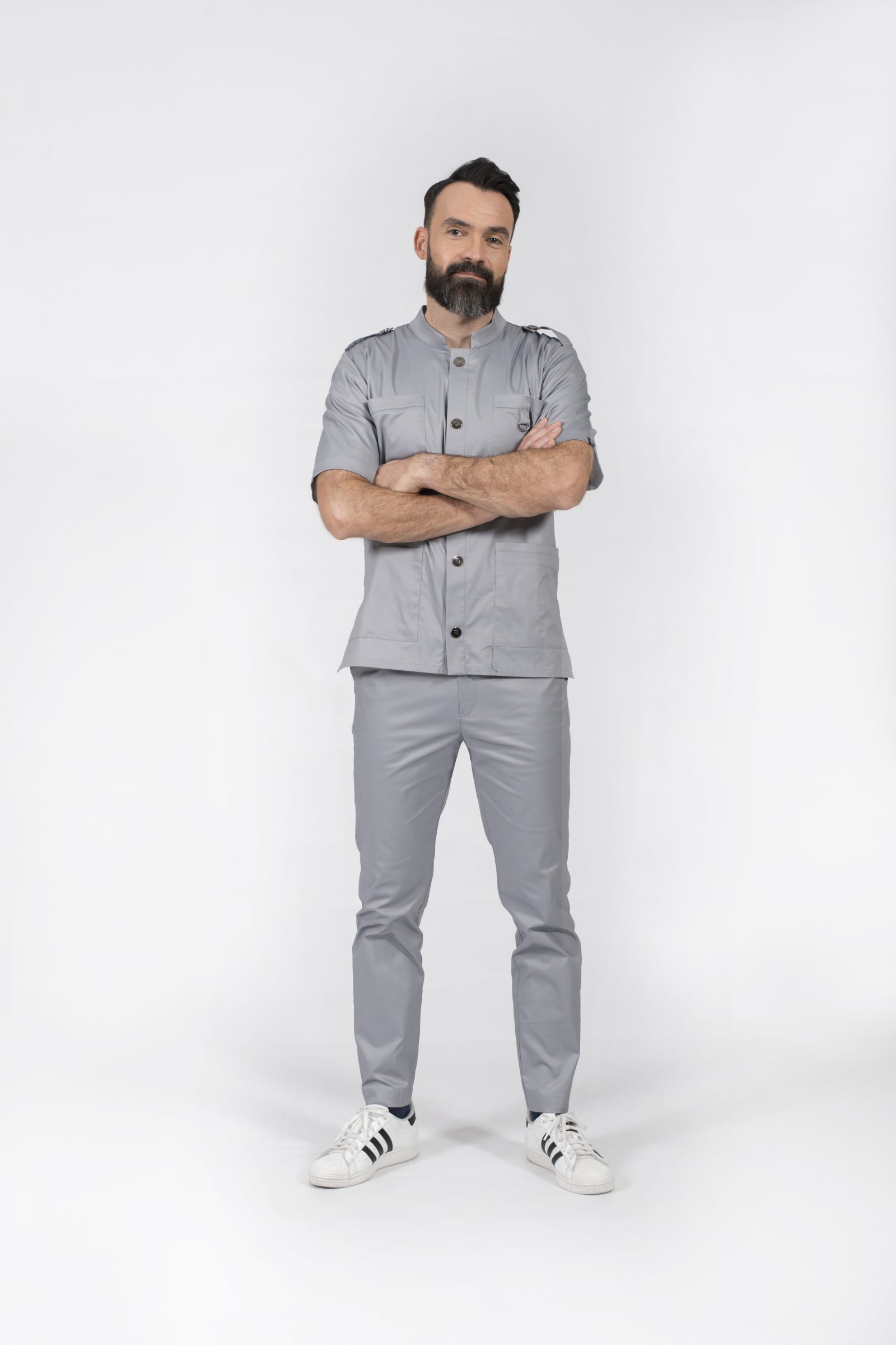 stylish doctor odzież ubranie medyczne laboratoria ośrodki rehabilitacyjne scrubs bluza bluzka giorgio popr 004