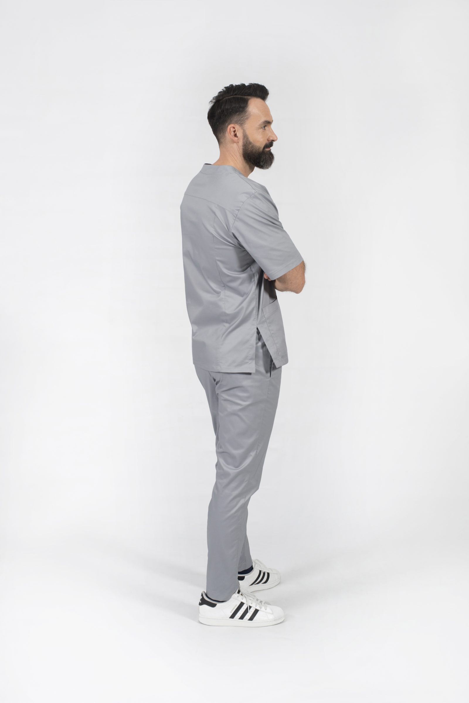 stylish doctor odzież ubranie medyczne laboratoria ośrodki rehabilitacyjne scrubs bluza bluzka leonardo popr 009
