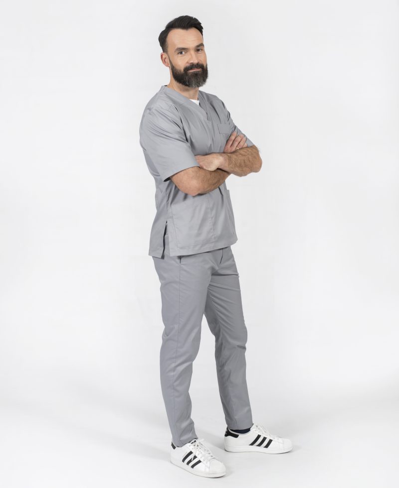 stylish doctor odzież ubranie medyczne laboratoria ośrodki rehabilitacyjne scrubs bluza bluzka leonardo popr 010