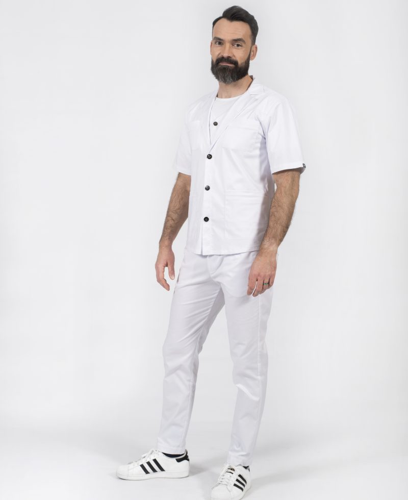 stylish doctor odzież ubranie medyczne lekarskie stomatologiczne fizjoterapeutyczne scrubs bluza donvito popr 015