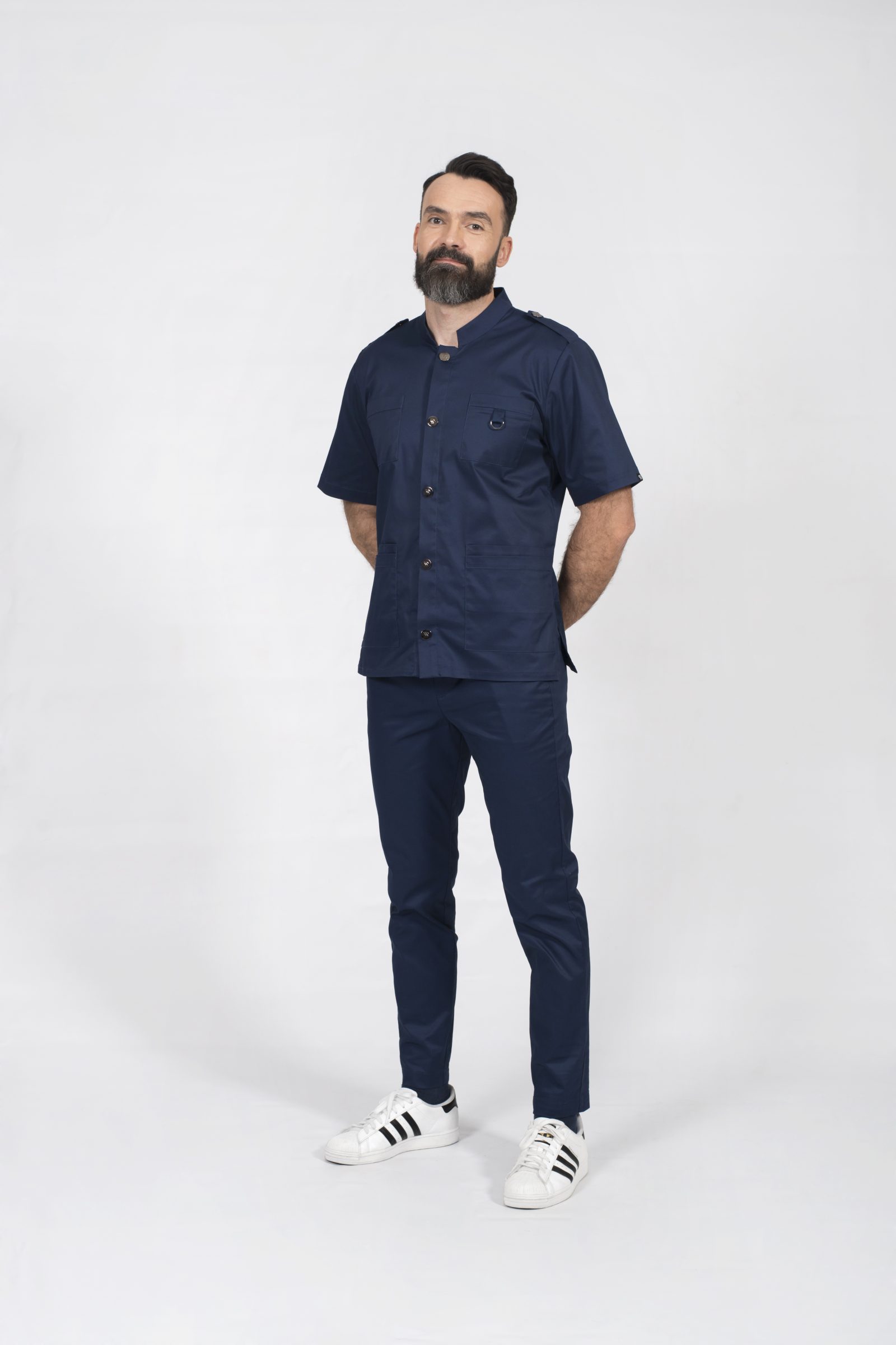stylish doctor odzież ubranie stomatologiczne fizjoterapeutyczne scrubs bluza giorgio popr 012