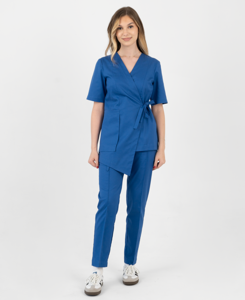 stylish doctor medical clothing attire Audrey scrub top Julietta pants 001