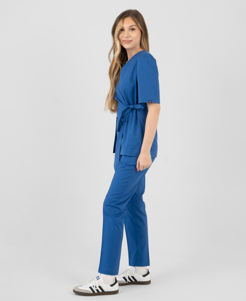 stylish doctor medical clothing attire Audrey scrub top Julietta pants 003